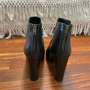 J crew Black Booties